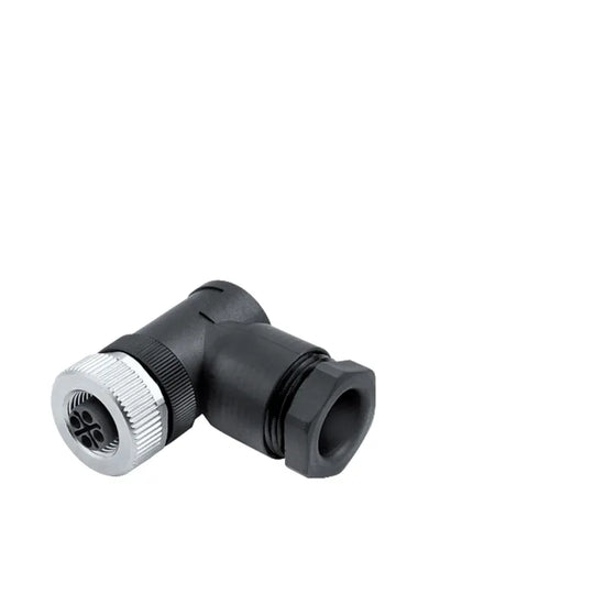 SAIBW-3+PE/11-S-COD Conector hembra acodado M12 3P+PEP PG11 Codigo S IP67