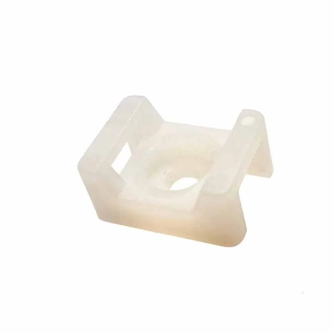 Base atornillada para cinchos M,I,S 10Hx15Wmm 100Pz Natural