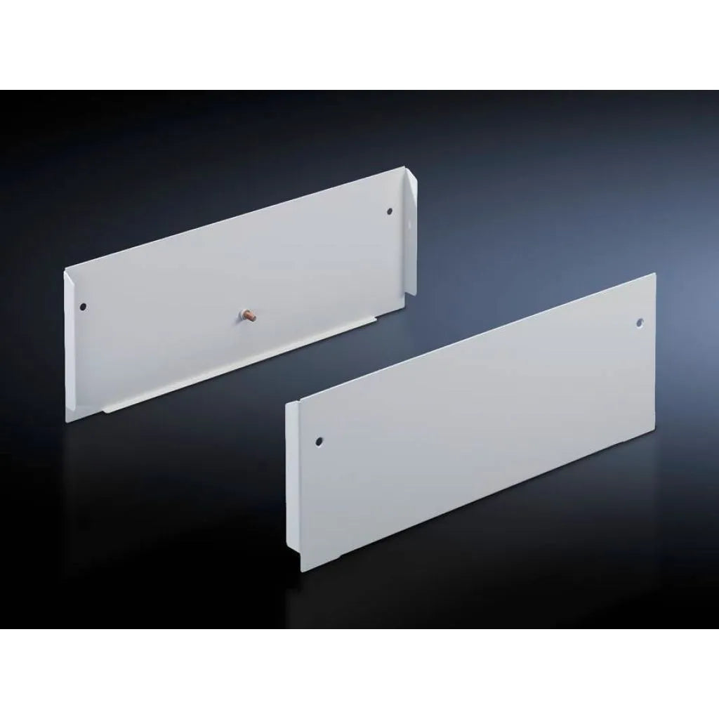 TS Laterales para módulo para cableado de chapa de acero 200Hx600WxDmm RAL 7035