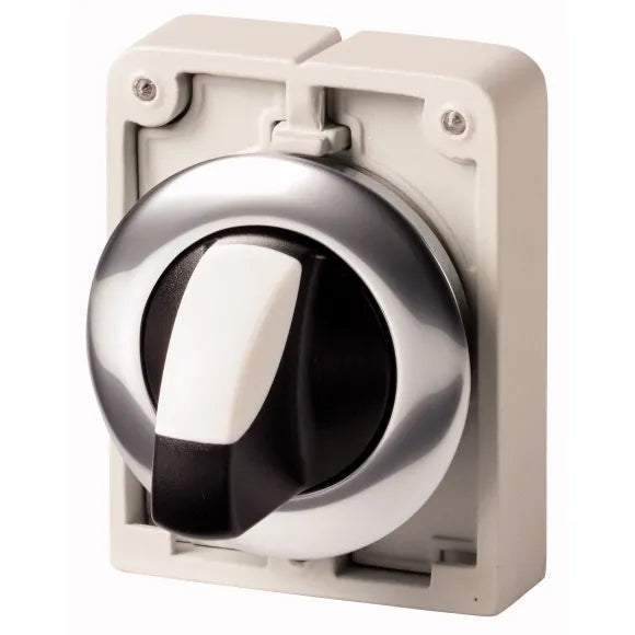 M30C-FWRK SELECTOR 2 POSICIONES CON ENCLAVE 30MM BISEL METALICO IP66