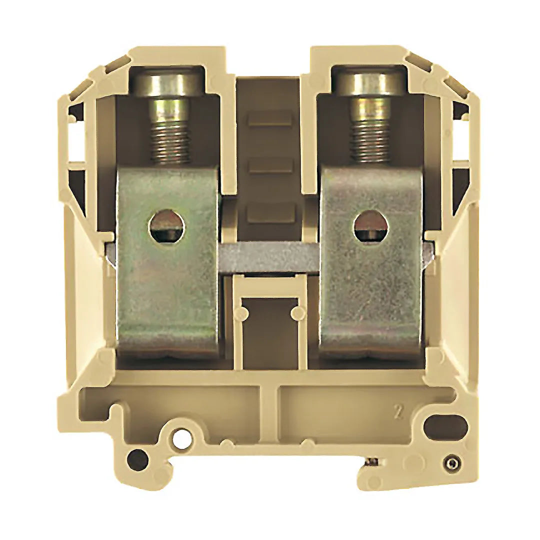 SAK 70/35 Clema de paso en color beige 70mm² 6AWG-2/0 192A 1000VCA