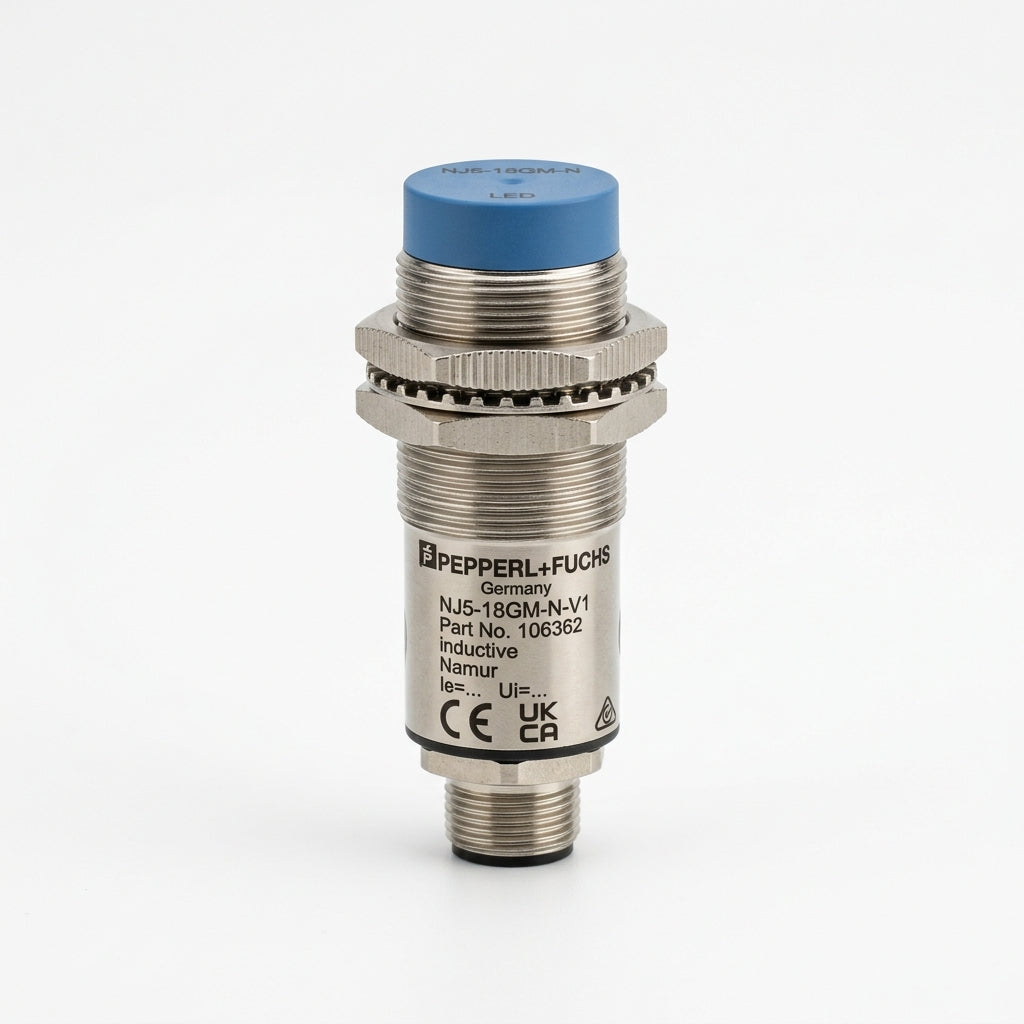 PEPPERL+FUCHS	NJ5-18GM-N-V1 Sensor inductivo