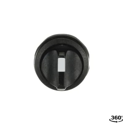 M3SS1-10B Boton selector de 3 posiciones 22mm. negro no iluminado IP66