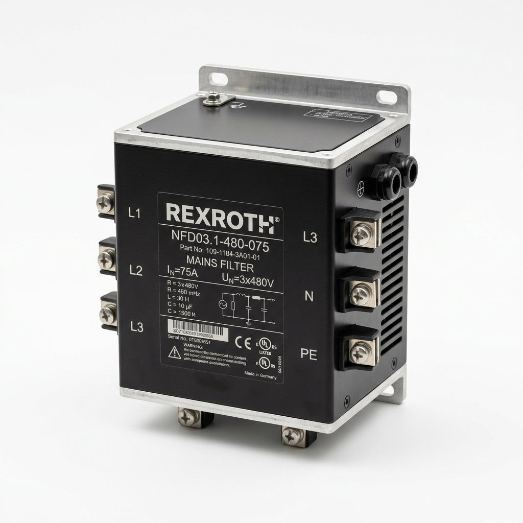 Rexroth Nfd03.1-480-075 filtro de línea trifásico