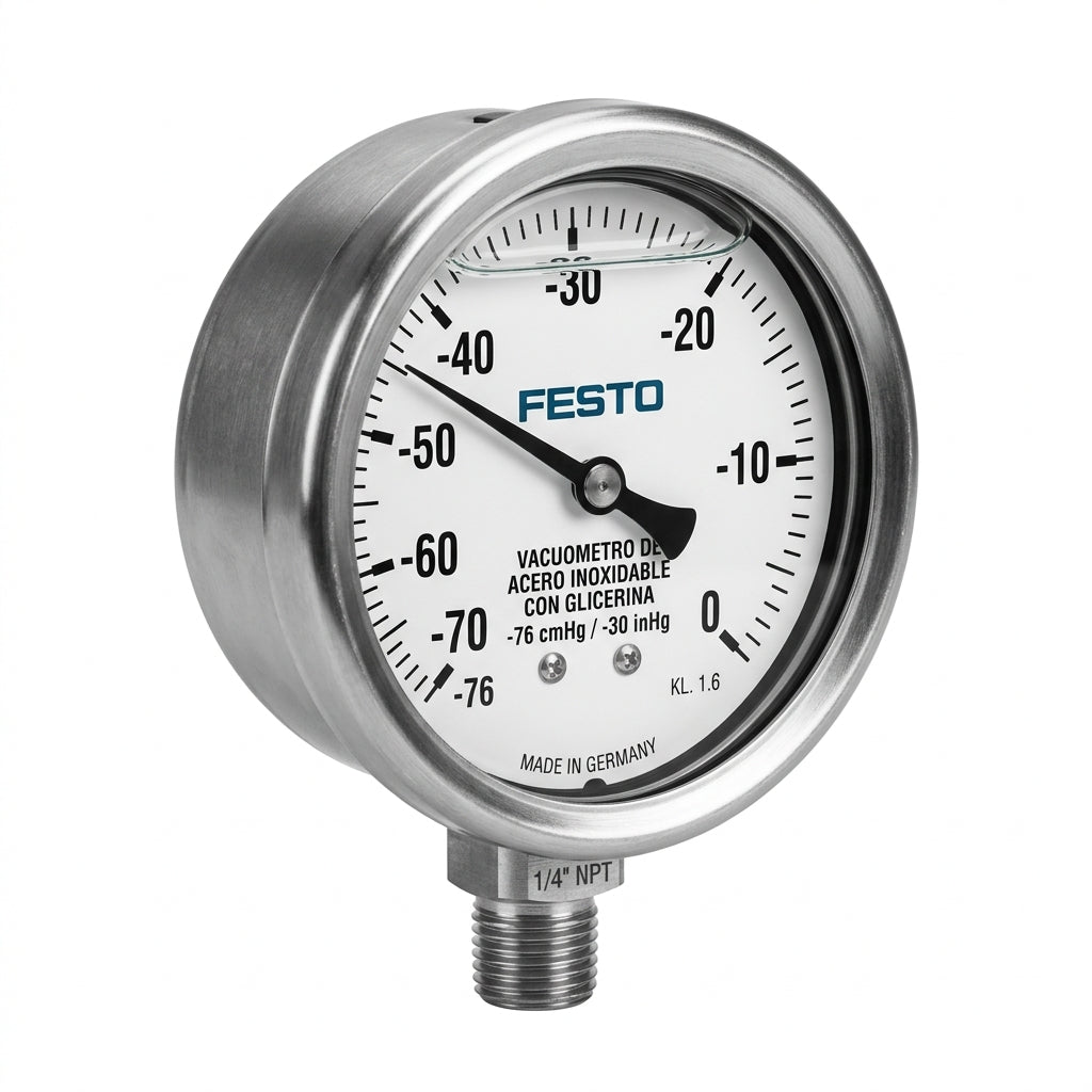 FESTO 0-76 cmhg carátula de 2 1/2