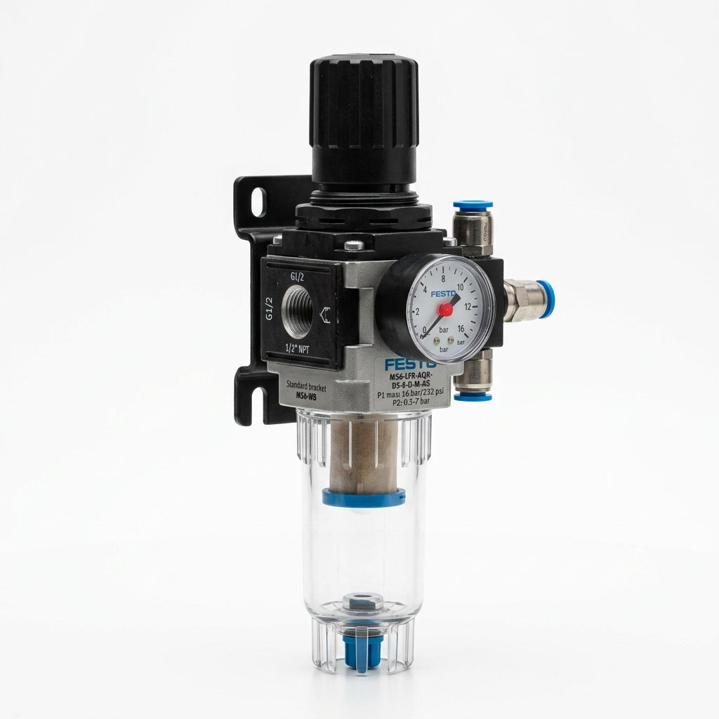 FESTO MS6-LFR-AQR-D5-E-U-M-AS