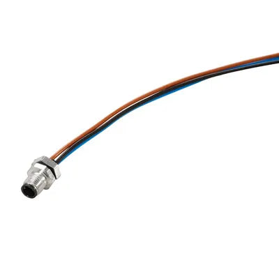 SAIE-M5S-3-0.2U Conector de instalación PL macho M5 3P empotrar M5 0.2mt
