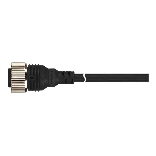CID6S-10 Cable con conector hembra recto para encoder M17 6P 6 hilos 10mt IP68