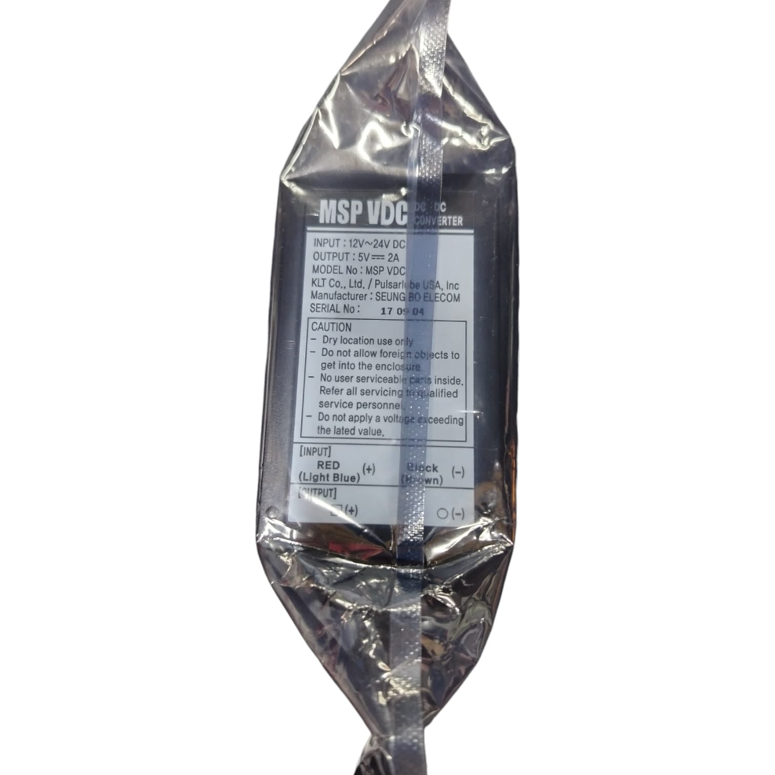 Convertidor de voltaje MSP VDC