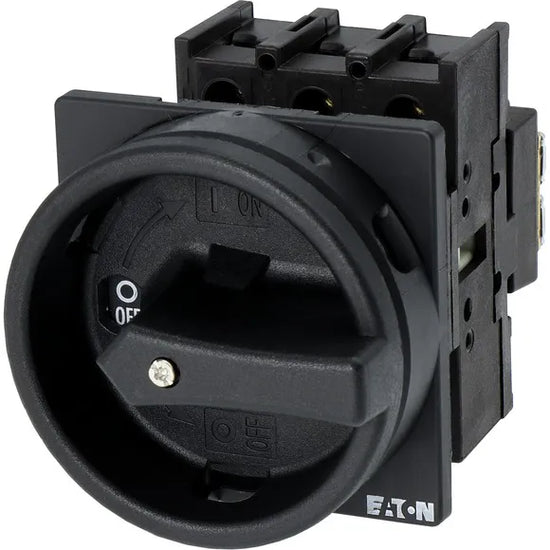 P1-25/EA/SVB-SW Interruptor principal Maneta negra 3P 25A empotrar IP65.