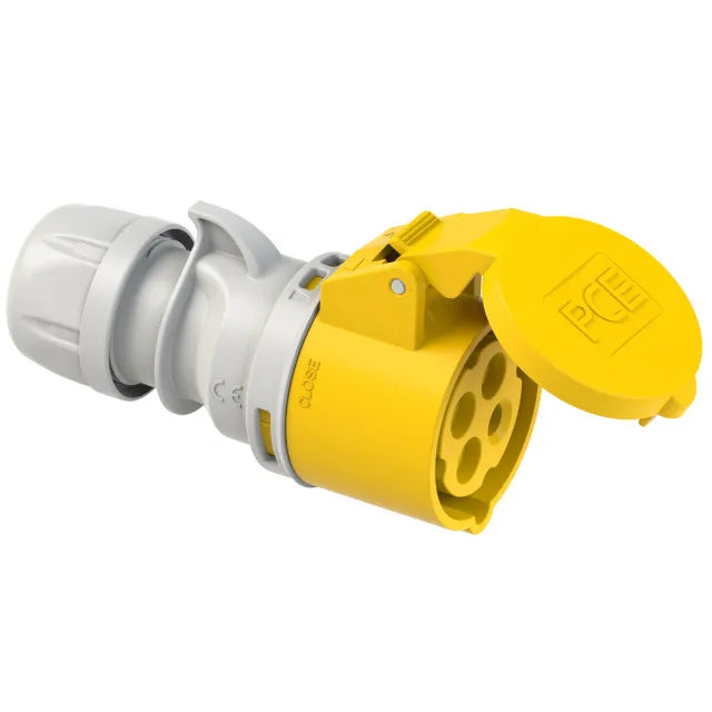 1205 Base aerea 3P+T 4H 32A 110V IP44 Amarillo
