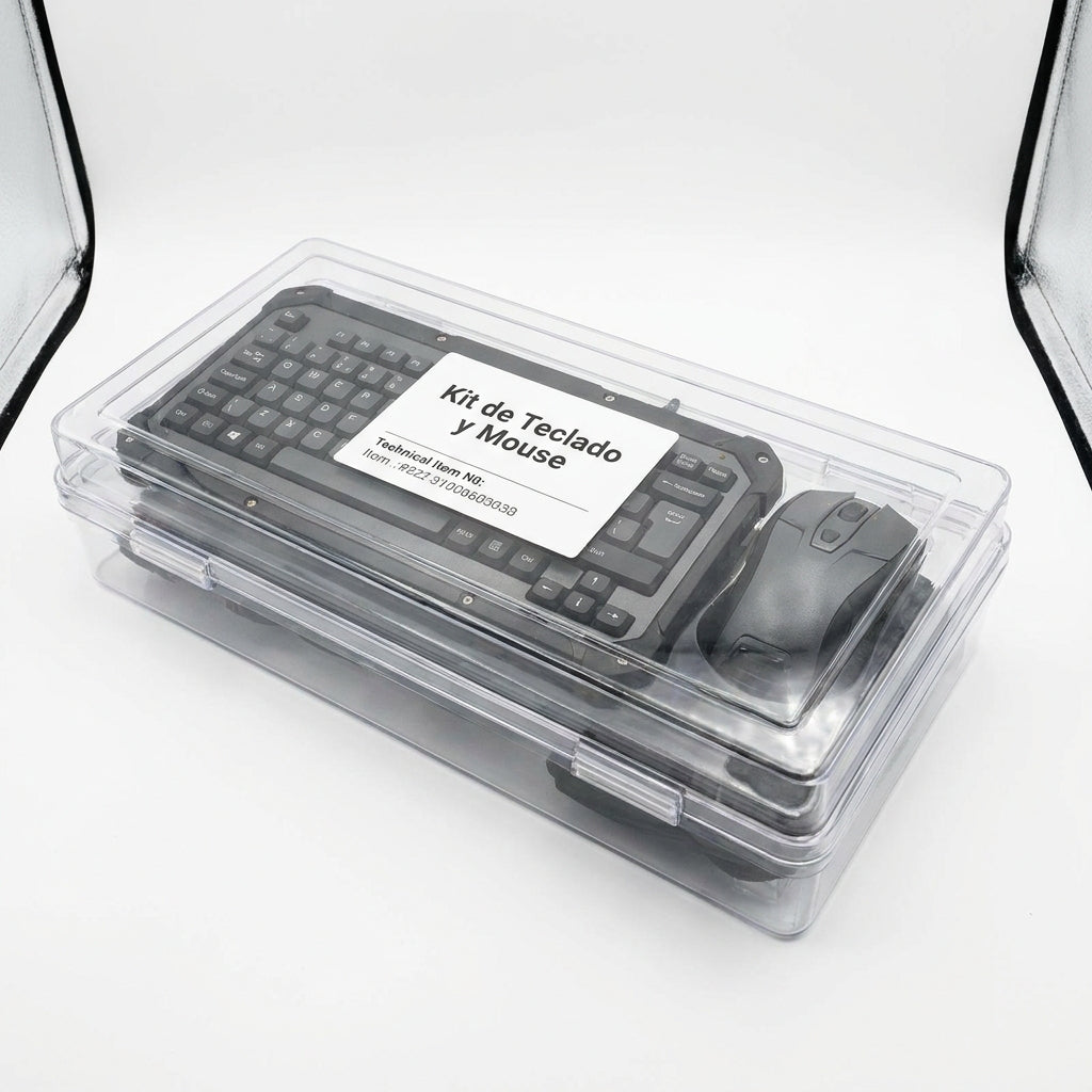 BIND Logitech MK120 Teclado y Mouse color Negro