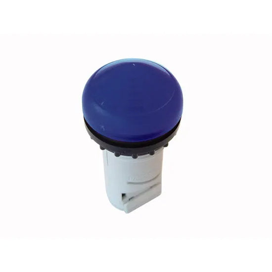M22-LCH-B RMQ-Titan luz piloto compacto Cónico 22mm Azul para bulbo BA9s