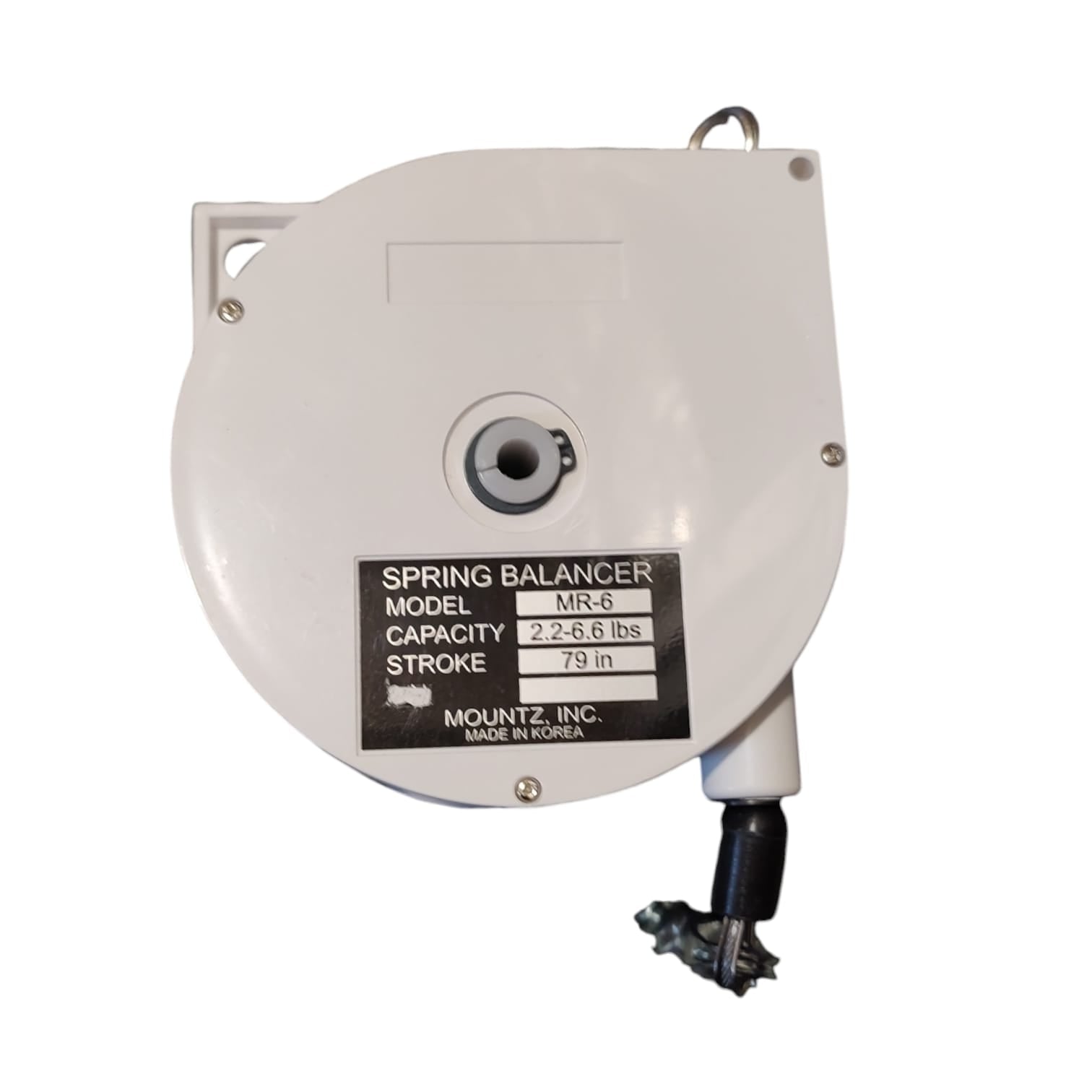 Muntz MR-6  balanza de resorte