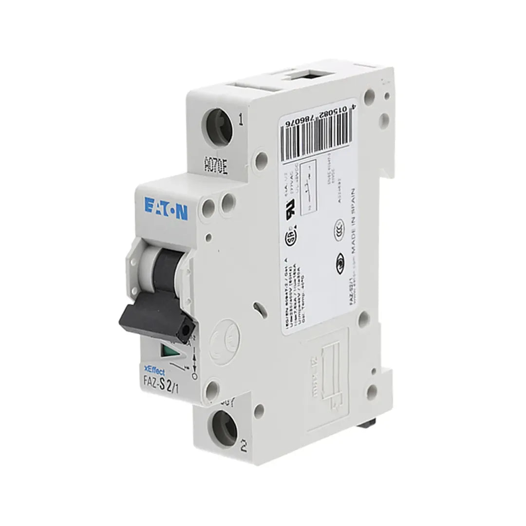 FAZ-S2 xEfect Interruptor termomagnético (ITM) 1P 2A 10kA Curva S