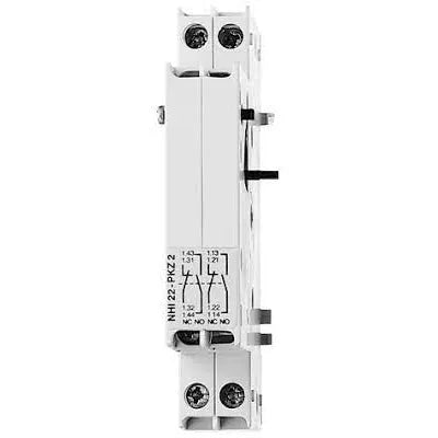 NHI22S-PKZ2 Contacto auxiliar para combinación de arrancador 2NA+2NC mont latera