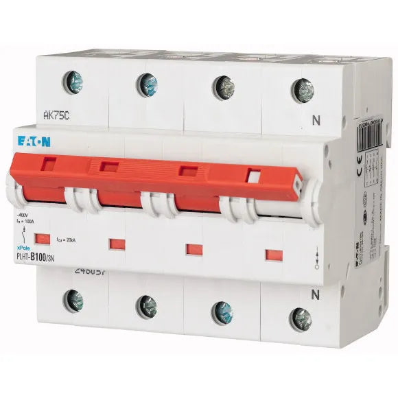 PLHT-C100/3N Xpole Interruptor termomagnético (ITM) 3P+N 100A 20KA Curva C