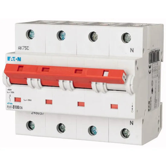PLHT-C100/3N Xpole Interruptor termomagnético (ITM) 3P+N 100A 20KA Curva C