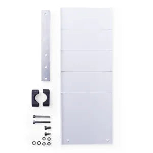 XIB Placa rotulable para todas las columnas de señalización modulares