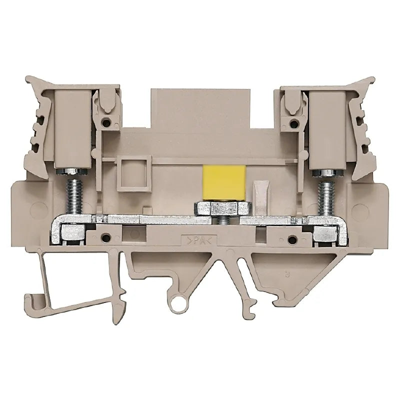 WTL 6/4 FF Clema de medición seccionable con separador 6mm² 20-8AWG 41A 630VCA B