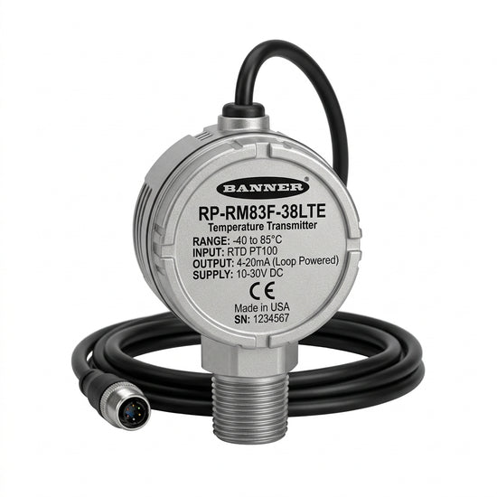 Banner Rp-rm83f-38lte interruptor de parada de emergencia