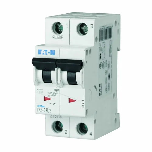 FAZ-C1/2 xEfect Interruptor termomagnético (ITM) 2P 1A 10kA Curva C