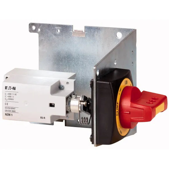 NZM2-XSRM-L Kit de accionamiento rotativo lateral izquierdo rojo-amarillo Tamañ2