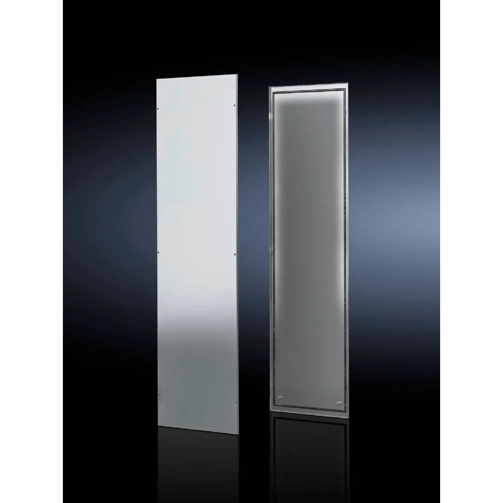 TS Laterales atornillables de chapa de acero 2000Hx600Dmm 2 piezas RAL 7035