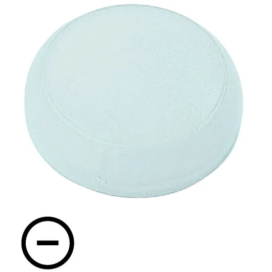 M22-XL-W-X5 RMQ-Titan Lente para luz piloto D-Plano Blanco Símbolo —