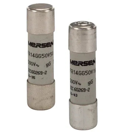 Fusible cilíndrico gG Tamaño 14×51 IEC 690 VCA 12A Mersen