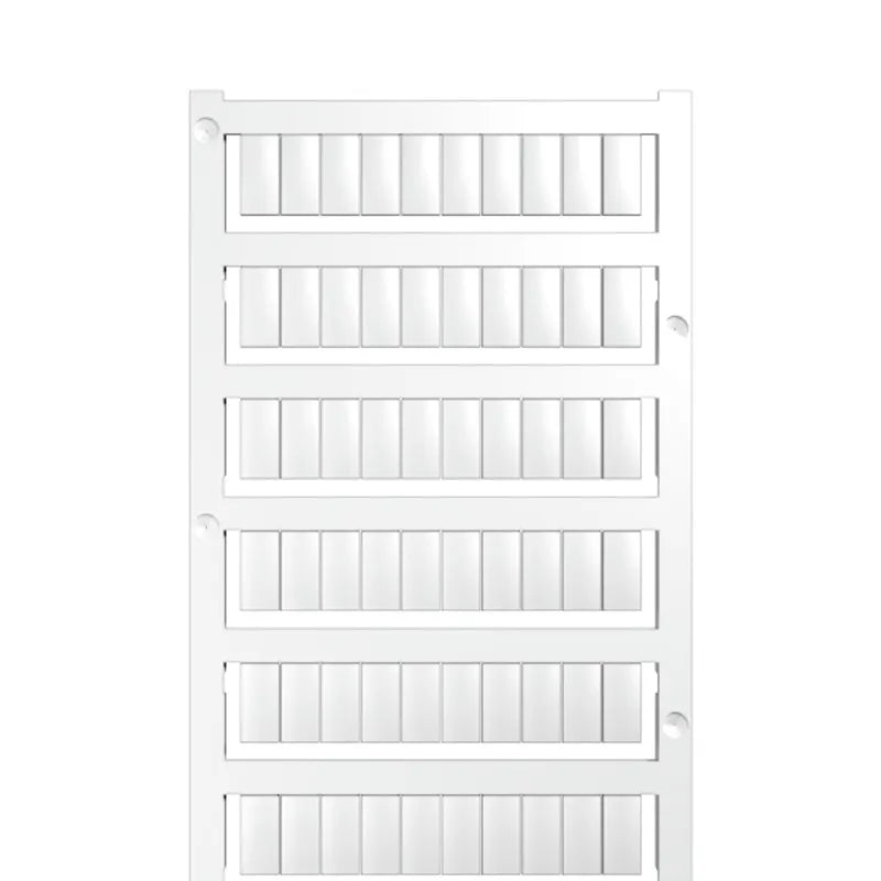 WS 12/6 MC NE WS Etiqueta para clema sin rotulación 12Hx6Wmm Blanca 120Pz