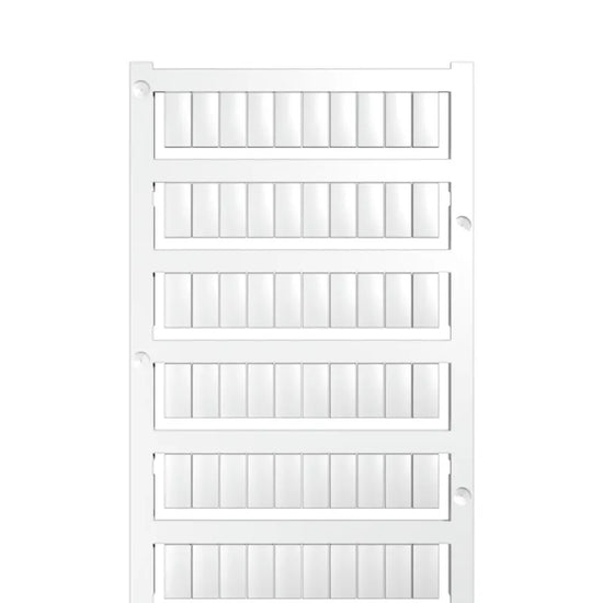 WS 12/6 MC NE WS Etiqueta para clema sin rotulación 12Hx6Wmm Blanca 120Pz