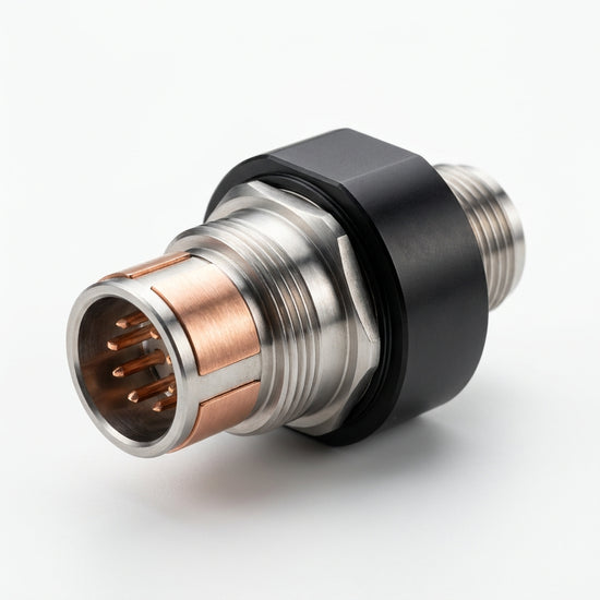 BIND CONECTOR NIPLE RECTO 1/4 A 1/8 NPTF ACERO
