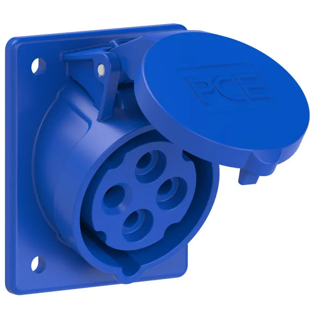 2302 Base empotrar 3P+T 9H 16A 230V IP44 Azul