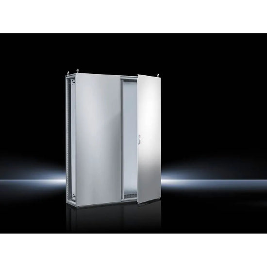 TS8 Armario de chapa de acero 1800Hx1200Wx500Dmm 2 Puertas IP55 NEMA 12 RAL7035