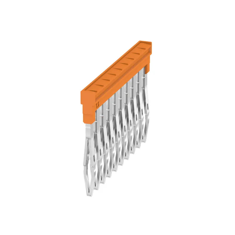 ZQV 1.5N/10 Puente enchufable naranja de 10 polos para la Serie-A de 1.5 mm²