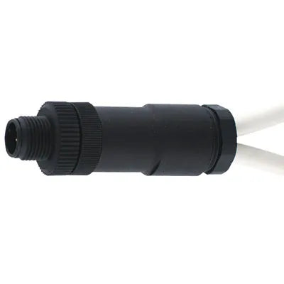 SAIS-ZW-5 Conector macho recto (doble) M12 5P Codigo A IP67