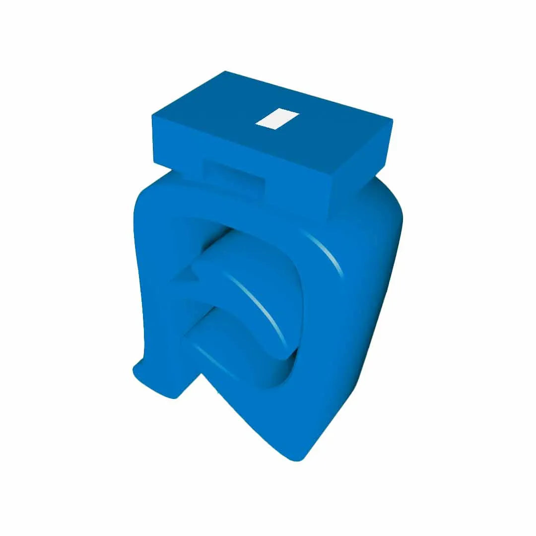 M-FIX O 1.3 BL/WS – Señalizador abierto de cable 18-14AWG — Azul 300Pz