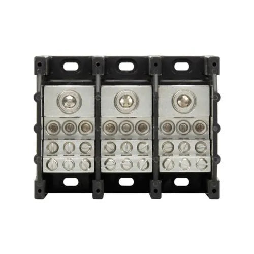 Bloque de distribución de energia 3 Polos 310A 600VAC/DC 100kAIC