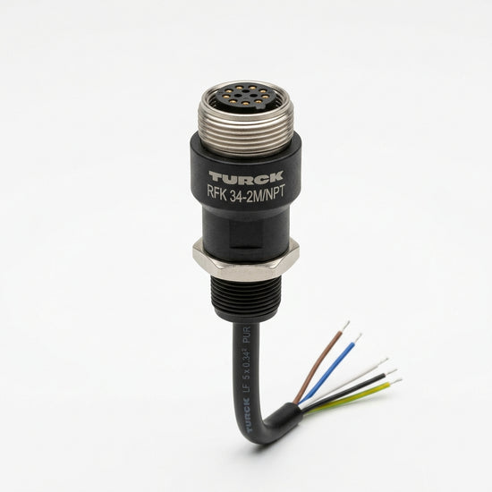 Turck Rfk 34-2m/npt conector industrial