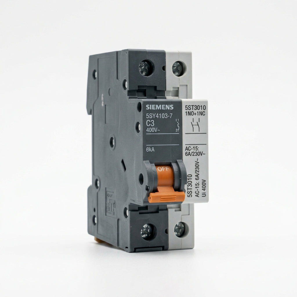 SIEMENS 5SY4103-7 CON 5ST3010 INTERRUPTOR MAGNETICO