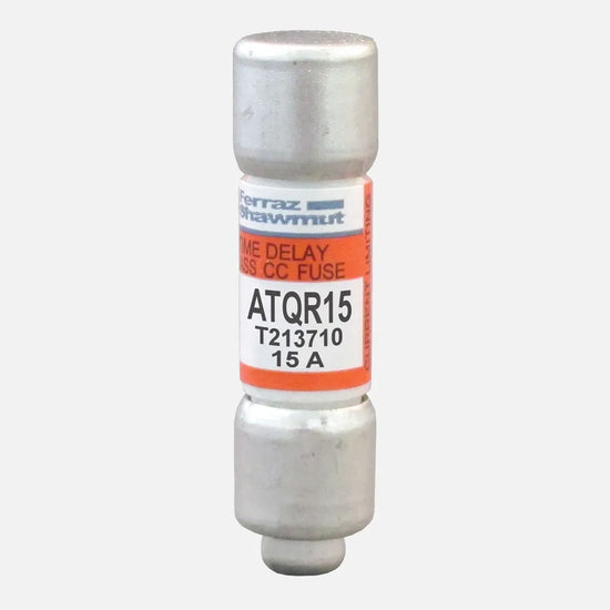 Fusible de accion retardada clase CC 15A 600VAC 300VDC