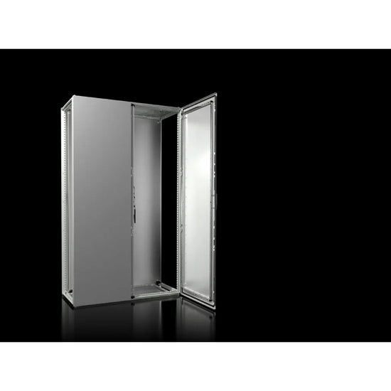 VX25 Armario de chapa de acero 2000Hx1200Wx500Dmm 2 Puertas IP55 NEMA 12 RAL7035
