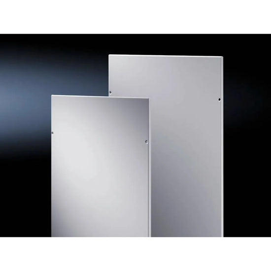 TS Laterales atornillables de chapa de acero 2000Hx1000Dmm 2 piezas RAL 7035