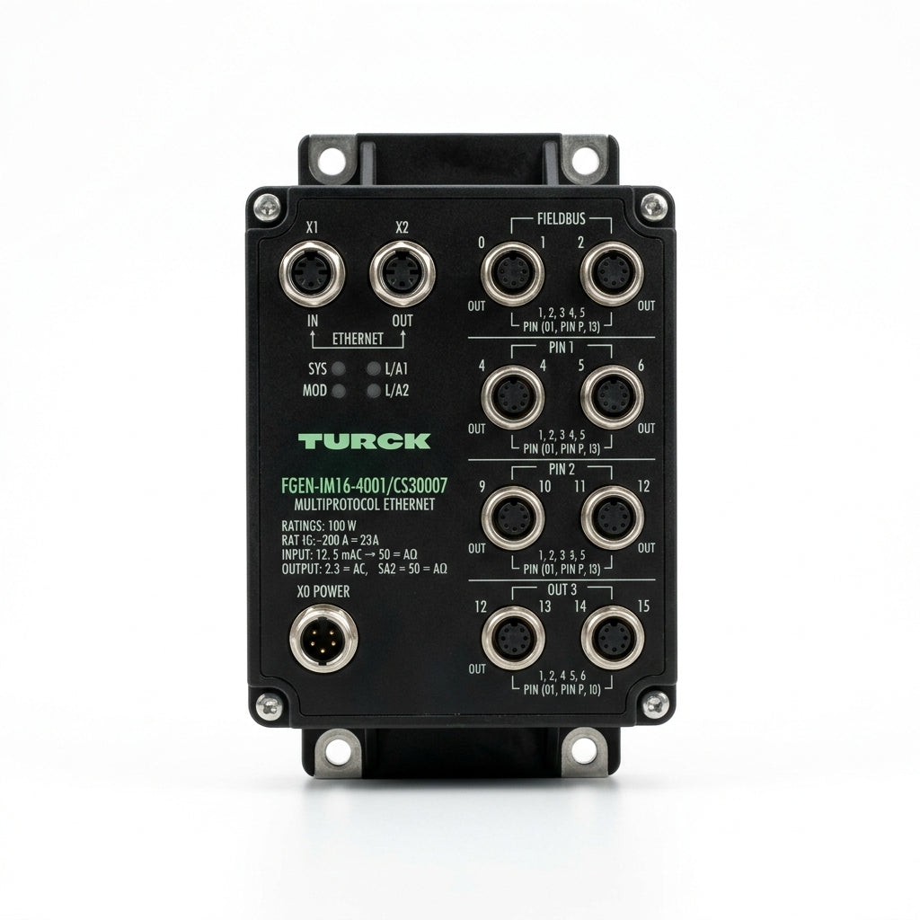 Turck Fgen-im16-4001/cs30007 módulo I/O compacto multiprotocolo