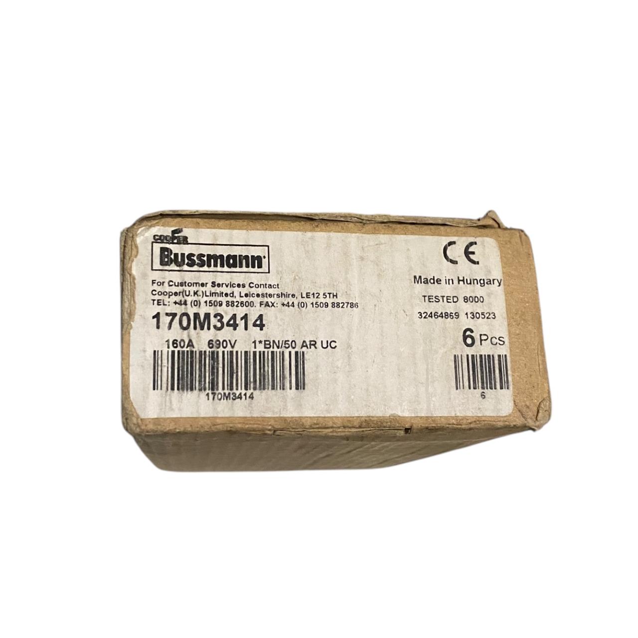 Fusibles bussmann 170M3414