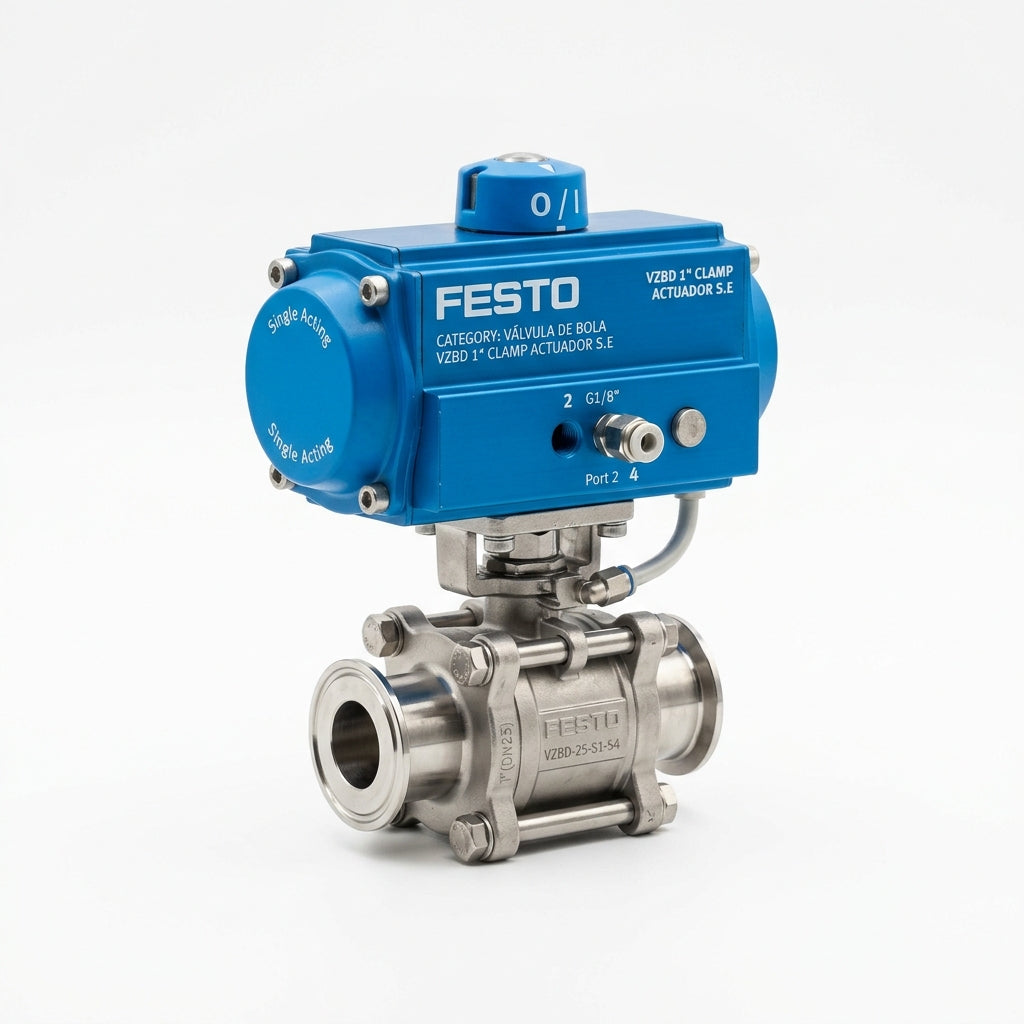 FESTO VZBD 1 " Clamp Actuador S.E