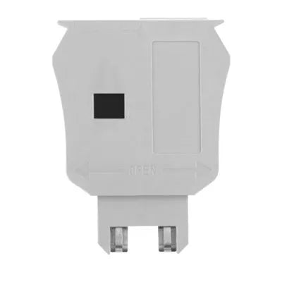 SIHA 1/G20 Cartucho portafusible europeo 6.3A 400VCA beige P/WTR 2.5/ZZ