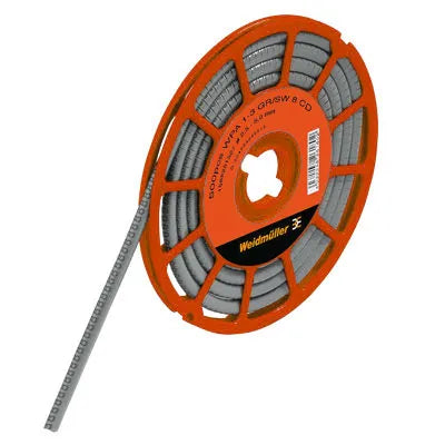CLI C 02-3 GR/SW 8 CD Señalizador de cable en rollo 24-16AWG -8- Gris 500Pz