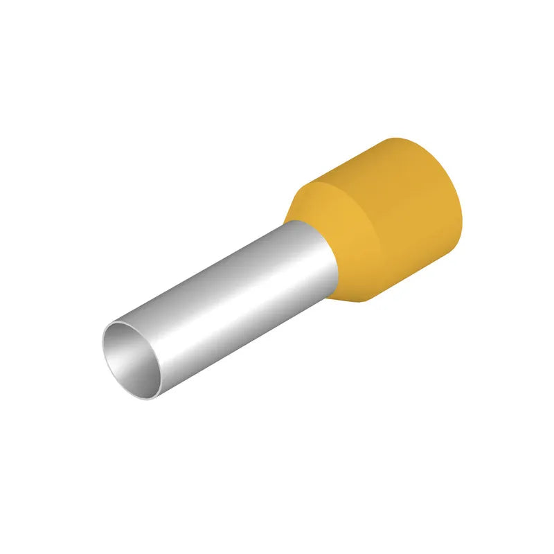 H25,0/36D GE Terminal tipo ferrul aislado 36L 25mm² 3AWG DIN Amarillo 50PZ